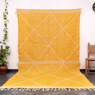 Yellow Kilim Zanafi Rug