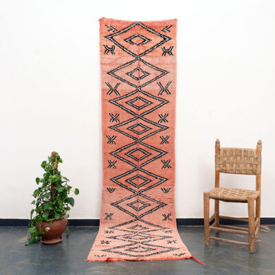 Vintage Pink Runner rug