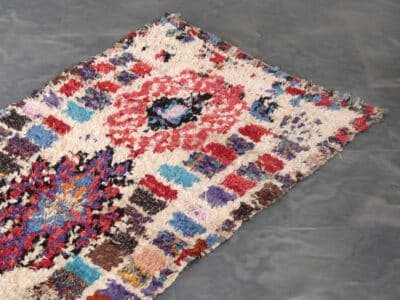 3x5 Moroccan Runner Handmade Cotton Rag rug Runner - Image 3