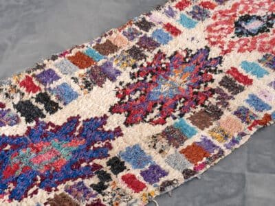 3x5 Moroccan Runner Handmade Cotton Rag rug Runner - Image 4