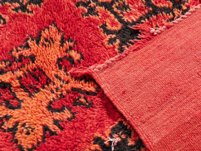 3x9 Red Moroccan Runner Rug - Image 10