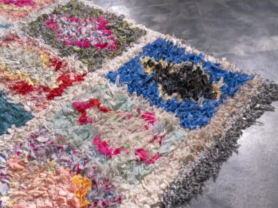 2.5x7 Moroccan Handmade Cotton Rag rug Runner - Image 7