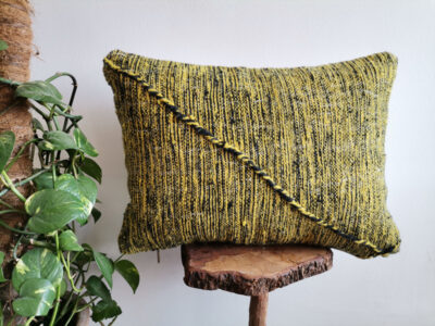 Handmade Yellow cushion