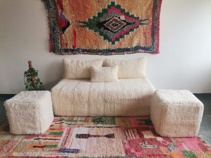 Moroccan handmade couch