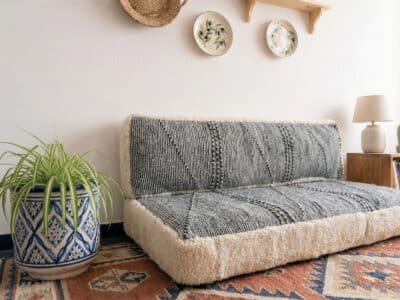Zanafi Moroccan Handmade Couch - Image 7
