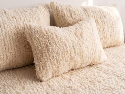 Handmade Moroccan Sofa Set - White - Image 2