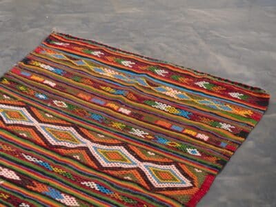 3x4 Small Berber Vintage Rug - Image 3