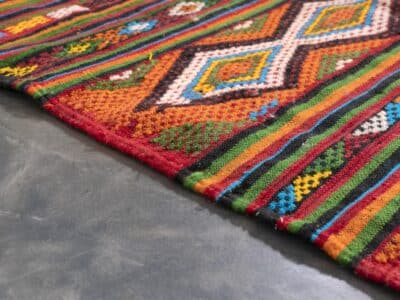 3x4 Small Berber Vintage Rug - Image 6