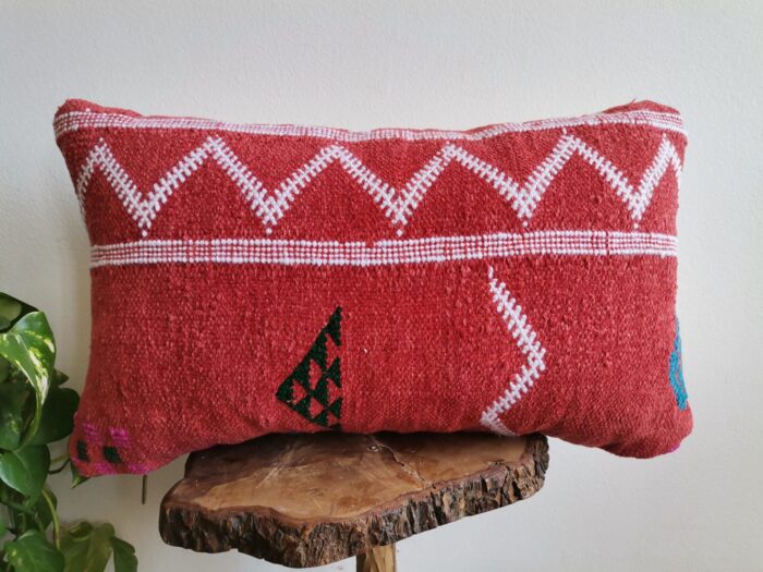 Moroccan Red Pillow