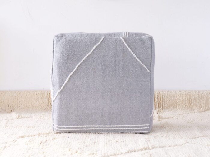 Light Grey Floor Cushion