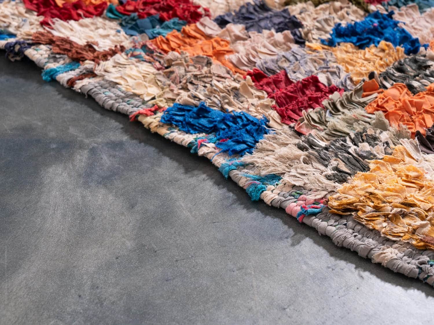 Rug Multicolour Rag Rug 3x5 Multicolor Berber Rag Rug - ASALA LIVING