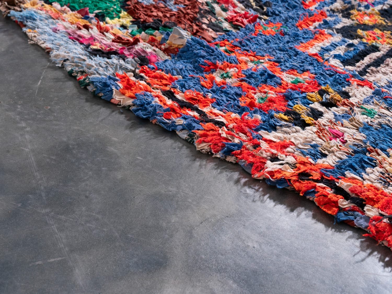 Rug Multicolour Rag Rug 3x7 Berber Multicolor Rag Rug - ASALA LIVING