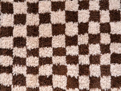 3x7 Checkered Vintage Runner - Image 9