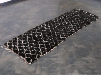 2.5X7 Moroccan Black Runner - Image 2