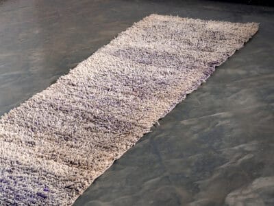 2.6X11 Purple Berber Runner - Image 3