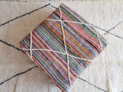 Colerful Kilim Pouf