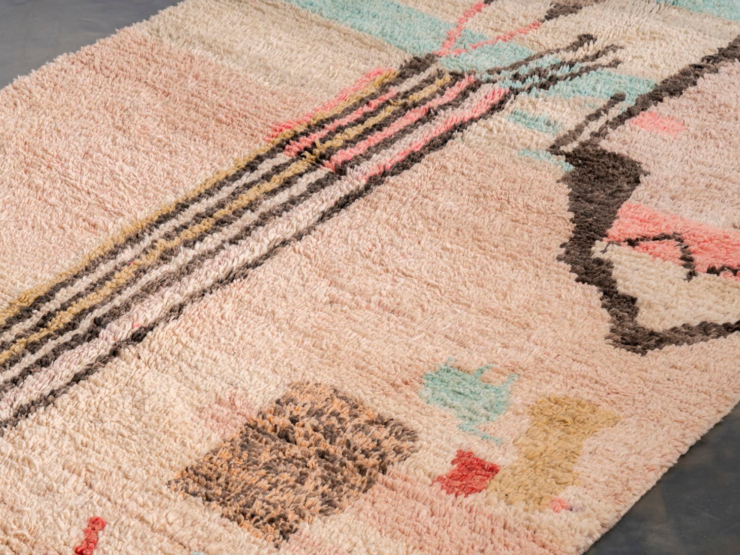 Pastel Color Rug 6x9 Pastel Colors Rug - ASALA LIVING
