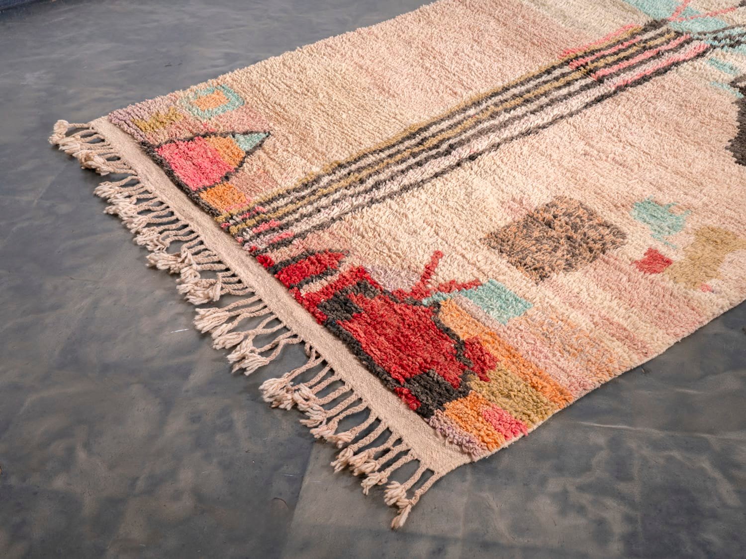 Pastle Color Rugs 6x9 Pastel Colors Rug - ASALA LIVING