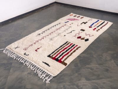 5x8 Abstract Modern Berber Rug Azilal - Image 2