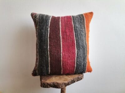 16x16 Moroccan Kilim Cushion - Image 4