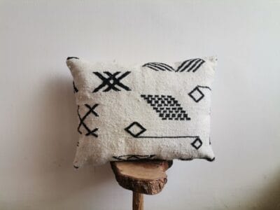 Berber White Cushion