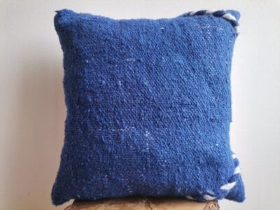 16x16 Moroccan Blue Cushion - Image 2