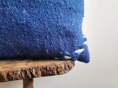 16x16 Moroccan Blue Cushion - Image 4