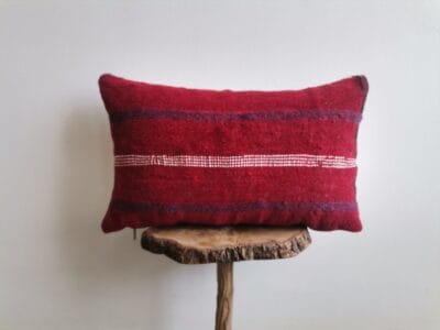 Moroccan Red Pillow