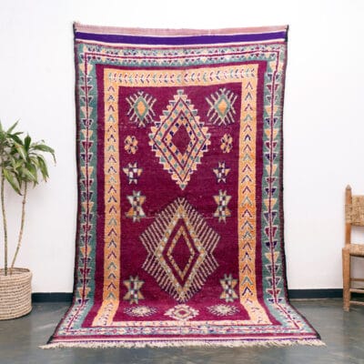 Morocco Vintage Rug Mauve