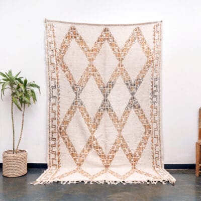 Vintage Rug White