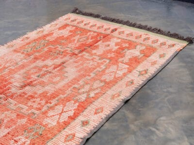 Morocco Orange Carpet detail 9