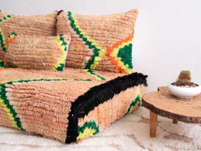 Moroccan Shaggy Floor Seating_detail_4