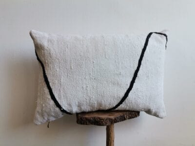 Morocco White Cushion