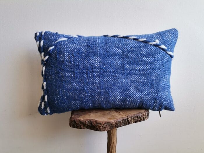 Moroccan Blue Cushion_Cotton