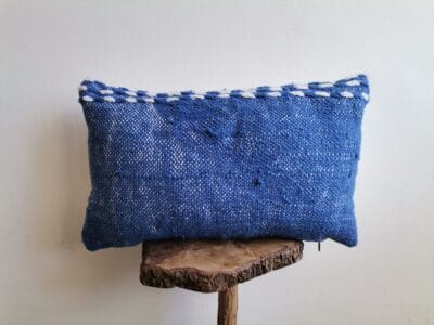 Blue Morocco Pillow