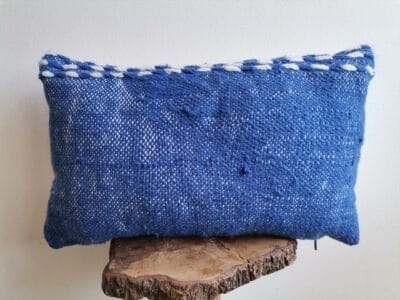 12x20 Blue Morocco Pillow - Image 3