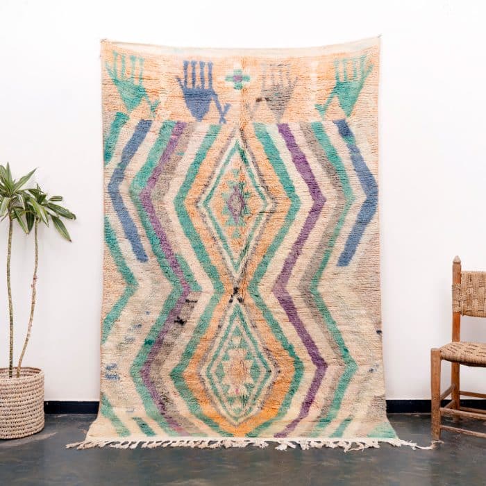 Geometric Moroccan Rug