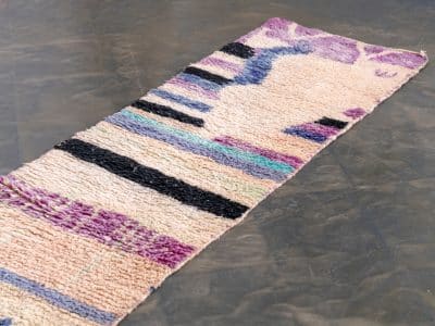 2.3X10 Purple Runner Rug - Image 3