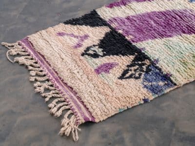 2.3X10 Purple Runner Rug - Image 5