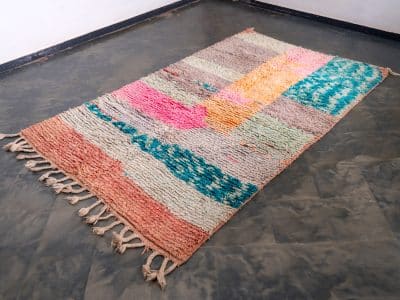 5x9 Colorful Berber Carpet - Image 2