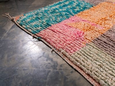 5x9 Colorful Berber Carpet - Image 8