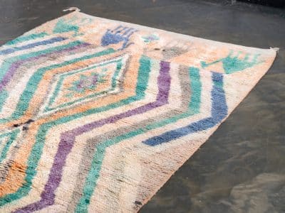 5x8 Geometric Moroccan Rug - Image 3