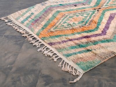 5x8 Geometric Moroccan Rug - Image 5