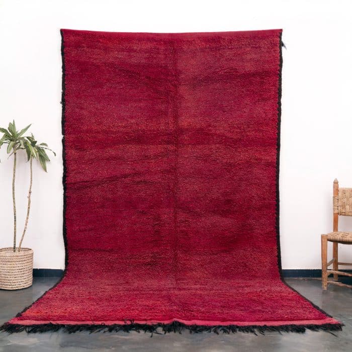 Large Vintage Rug Red