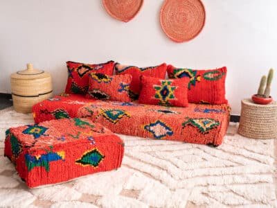 6 ft Floor Sofa Set Morocco - Image 2