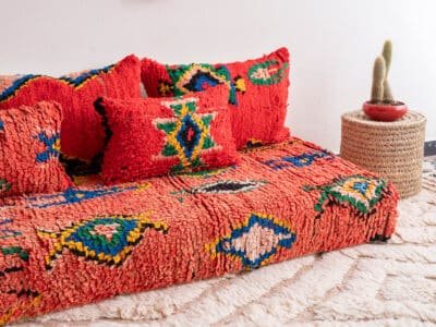 6 ft Floor Sofa Set Morocco - Image 4