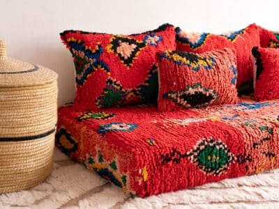 6 ft Floor Sofa Set Morocco - Image 6