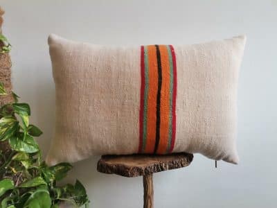 Moroccan Orange Cushion