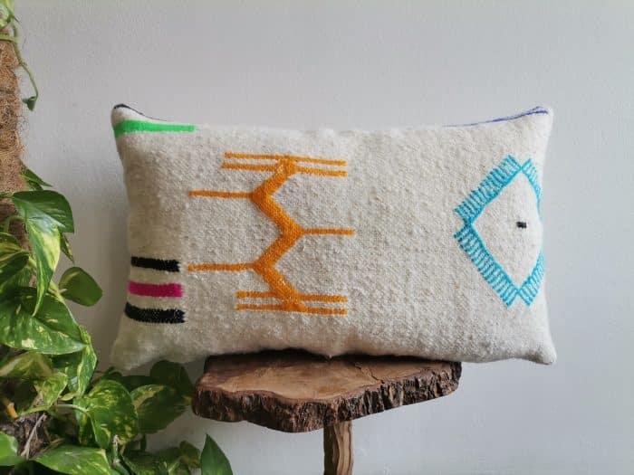 Moroccan Wool Pillow Case