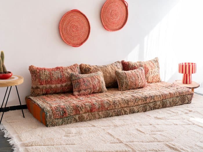 Moroccan Vintage Floor Sofa